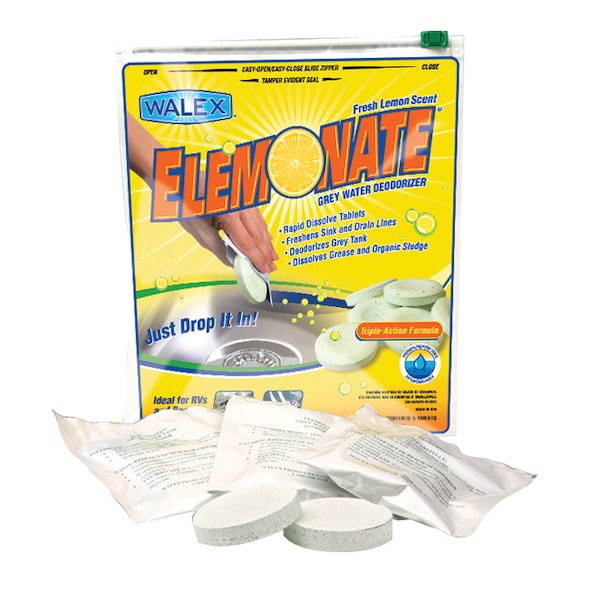 Walex Walex TOI-61776 Elomonate Grey Water Deodorizer Tablets - 5 Pack ELEMBG - main